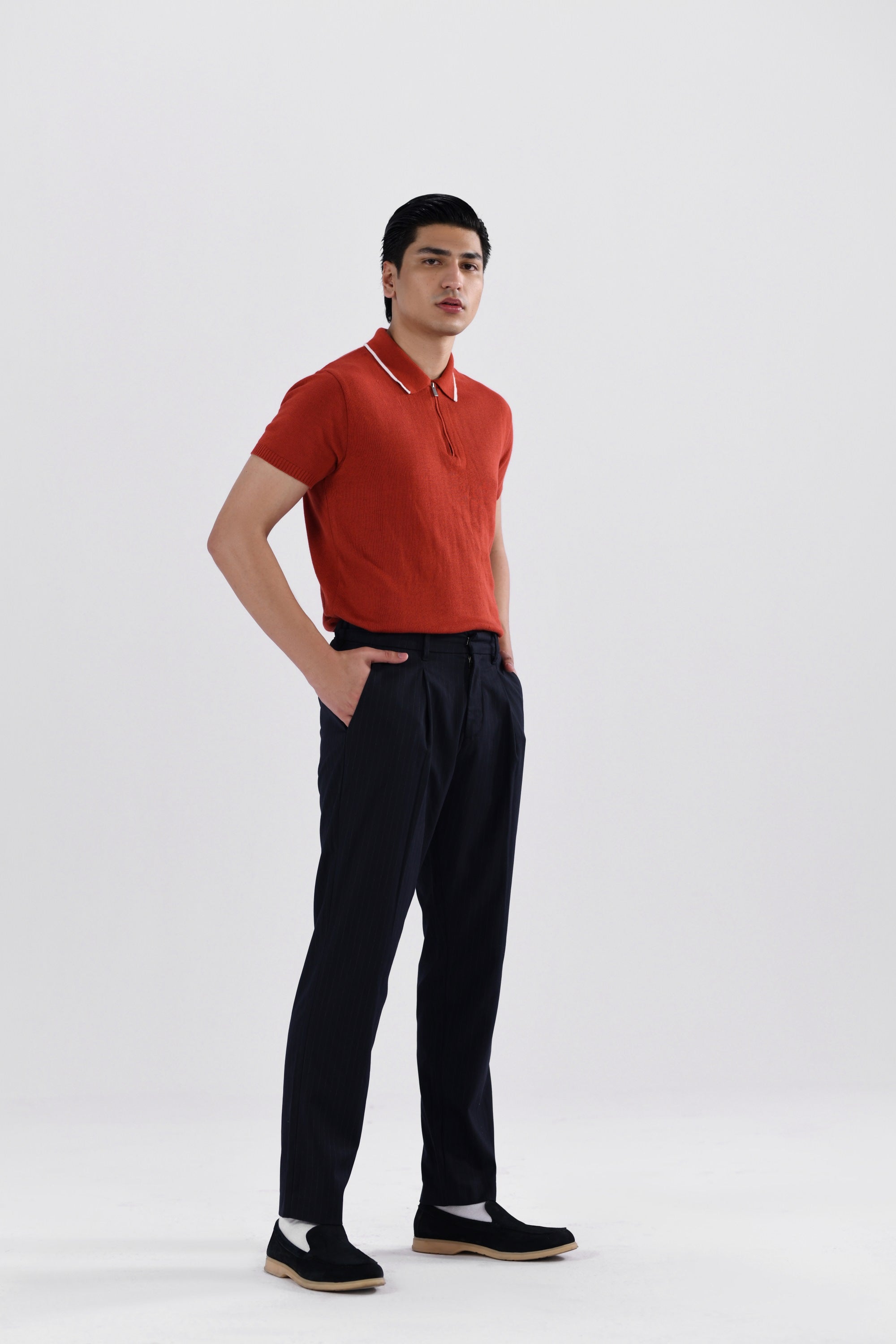 Pinstripes Straight Fit Pants