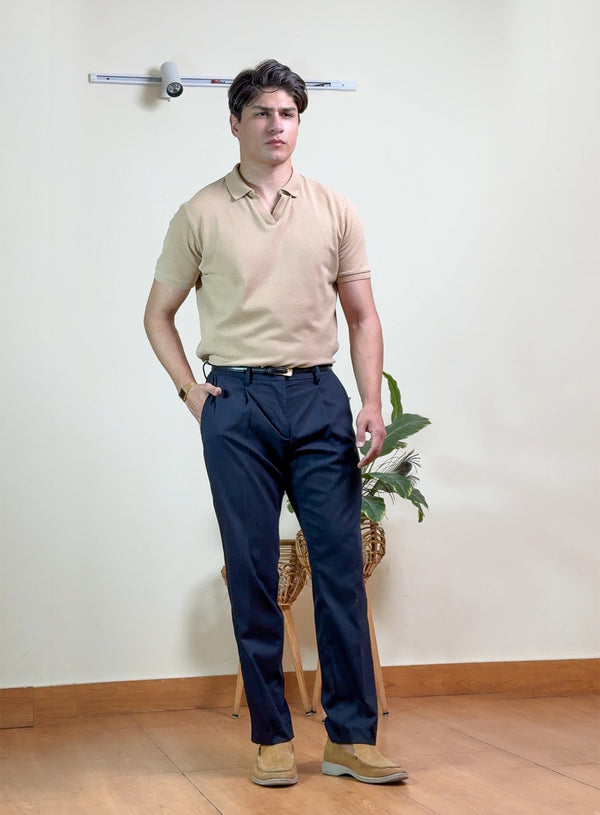 Pinstripes Straight Fit Pants extra image