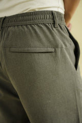 RELAXED FIT SEMI FORMAL PANTS