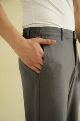 RELAXED FIT SEMI FORMAL PANTS