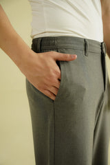 RELAXED FIT SEMI FORMAL PANTS