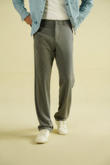RELAXED FIT SEMI FORMAL PANTS