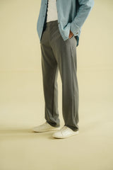 RELAXED FIT SEMI FORMAL PANTS