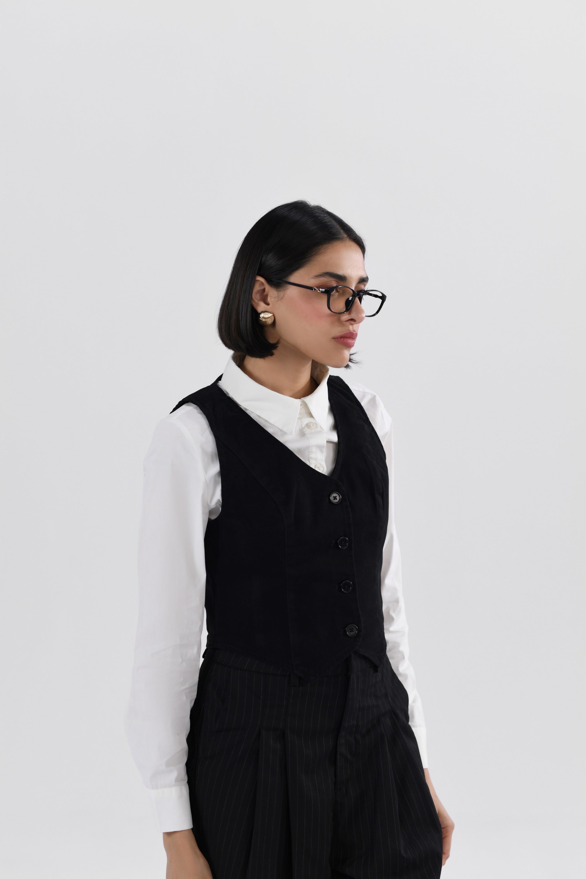 Satin Weave Waistcoat