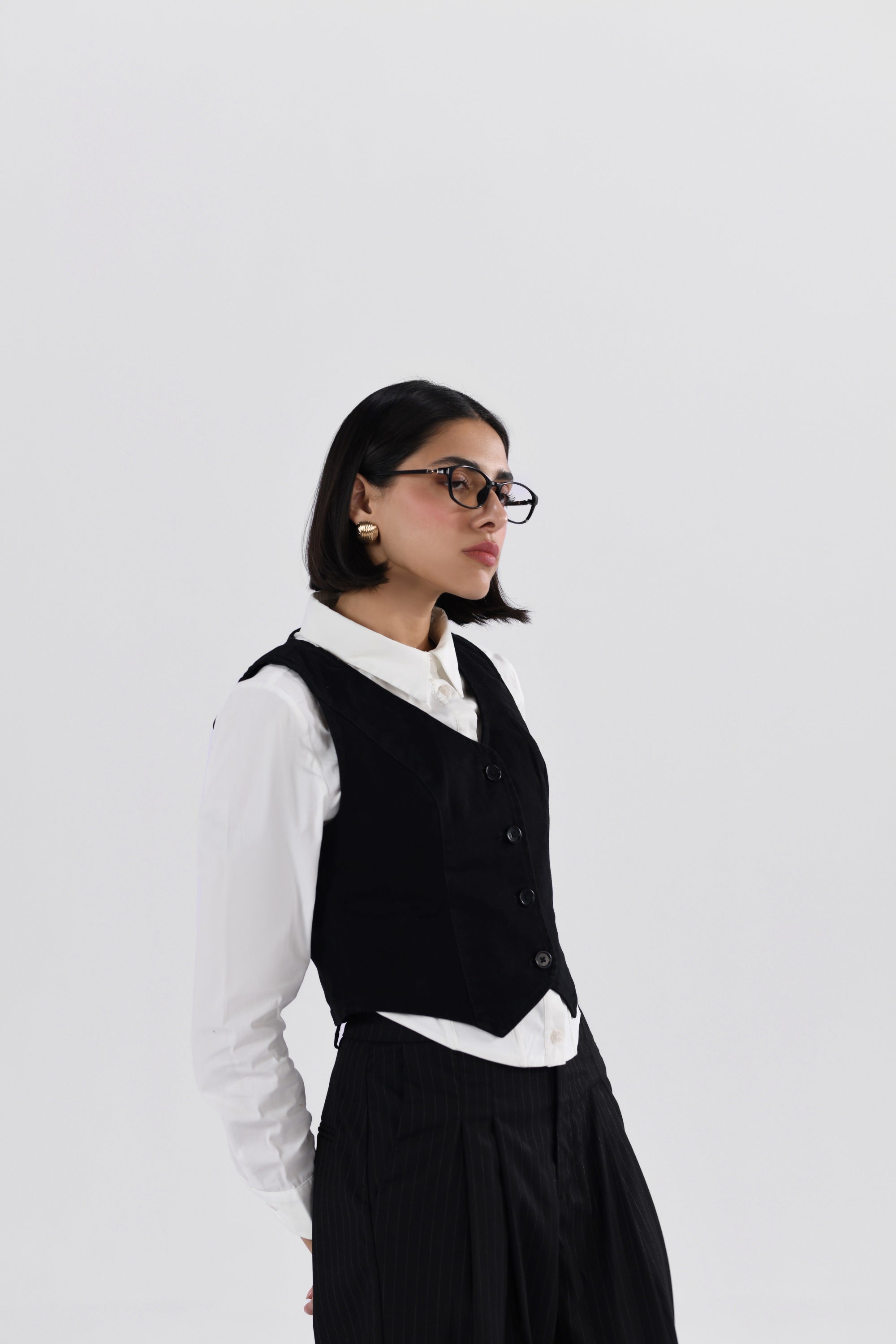 Satin Weave Waistcoat
