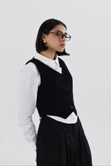 Satin Weave Waistcoat