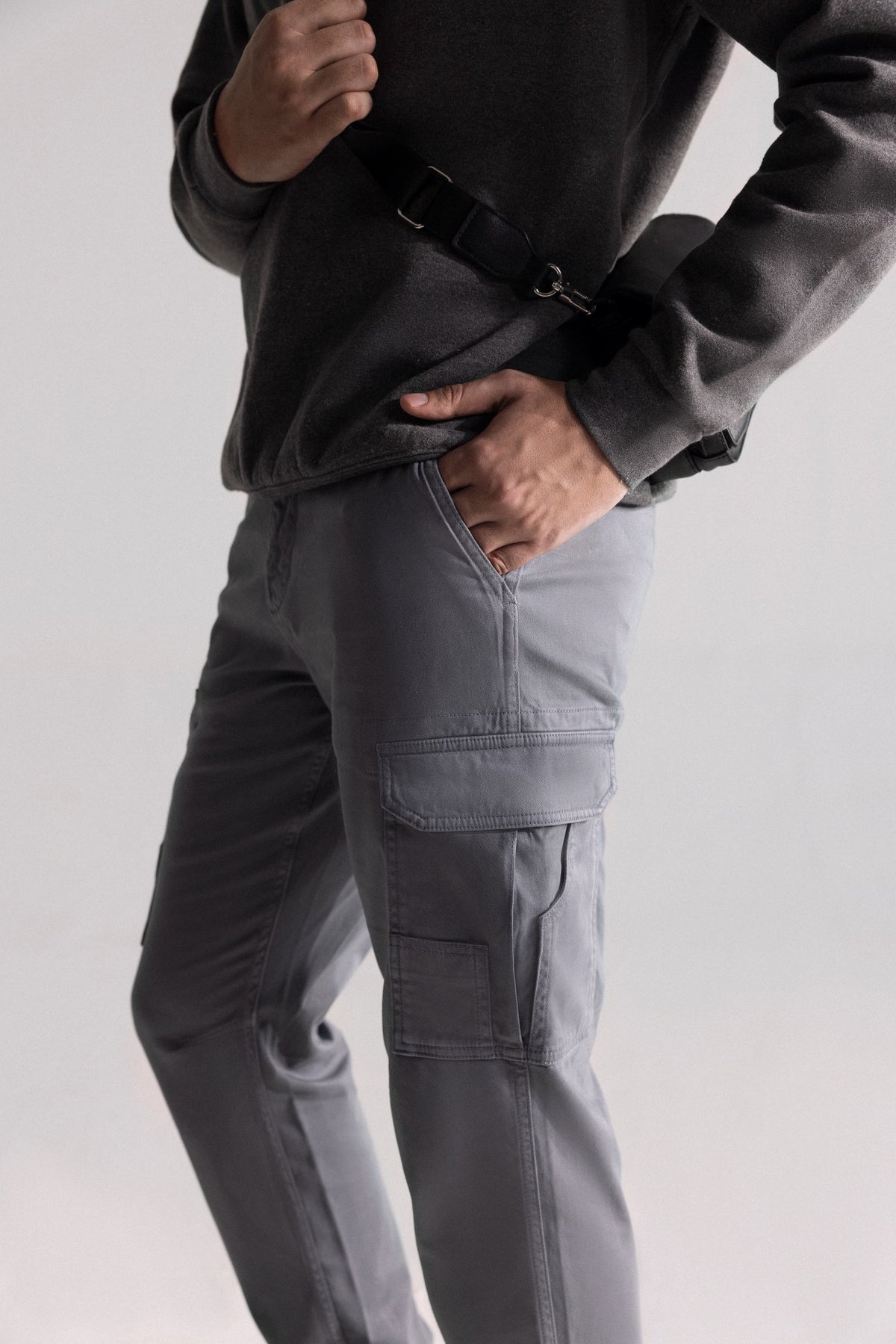 Straight Leg Utility Trousers