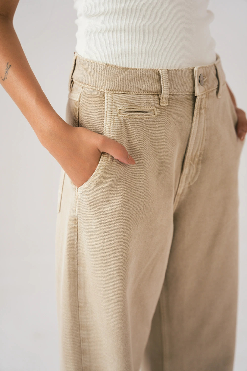 The AnyDay Pants - Sand-thumbmail-4