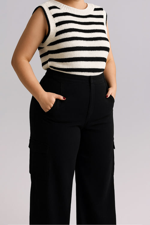 Ultra Wide Leg Pants - XL Size