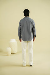 WIDE LEG CHINO PANTS - WHITE