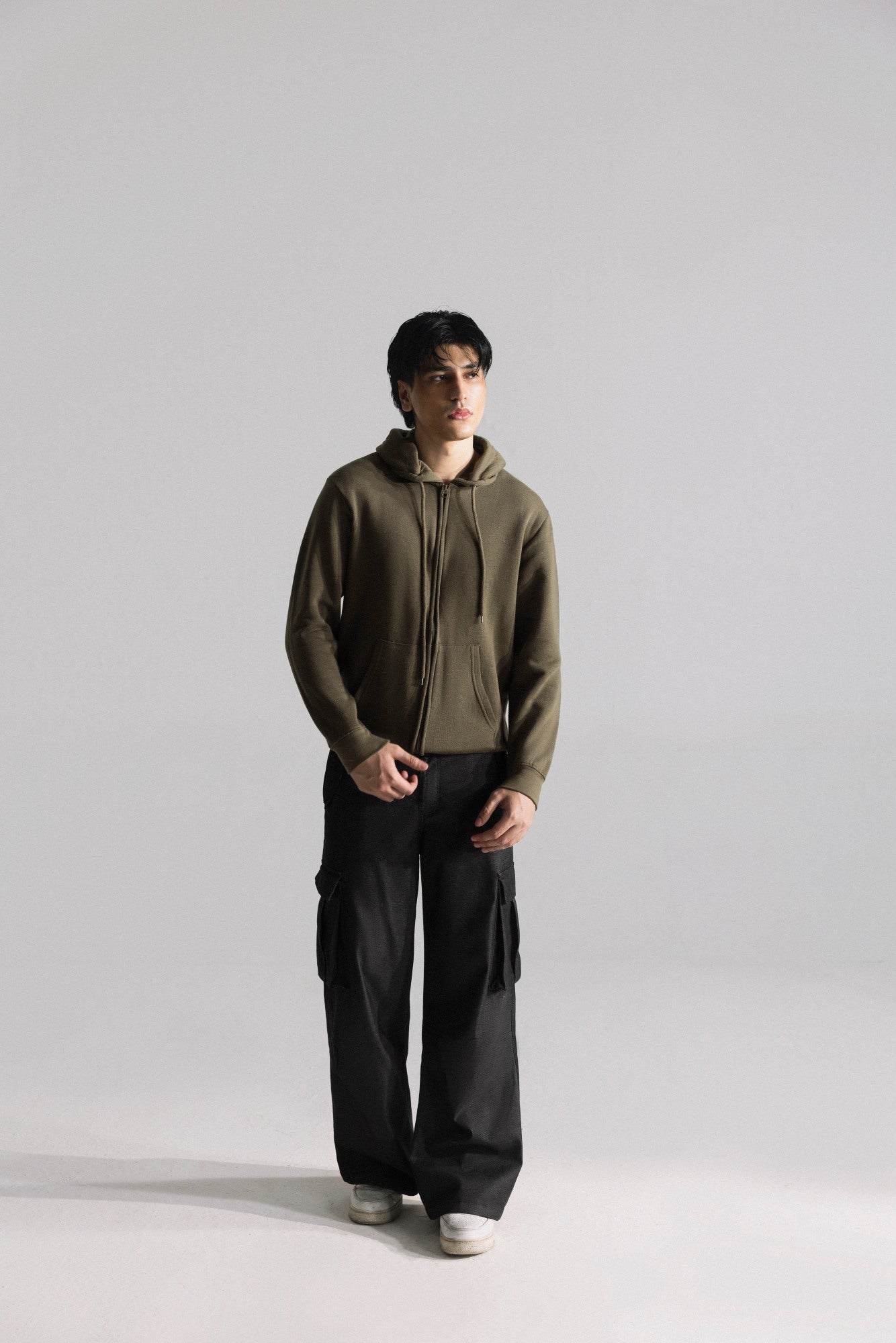 Wide Leg Cargo Pocket Pants