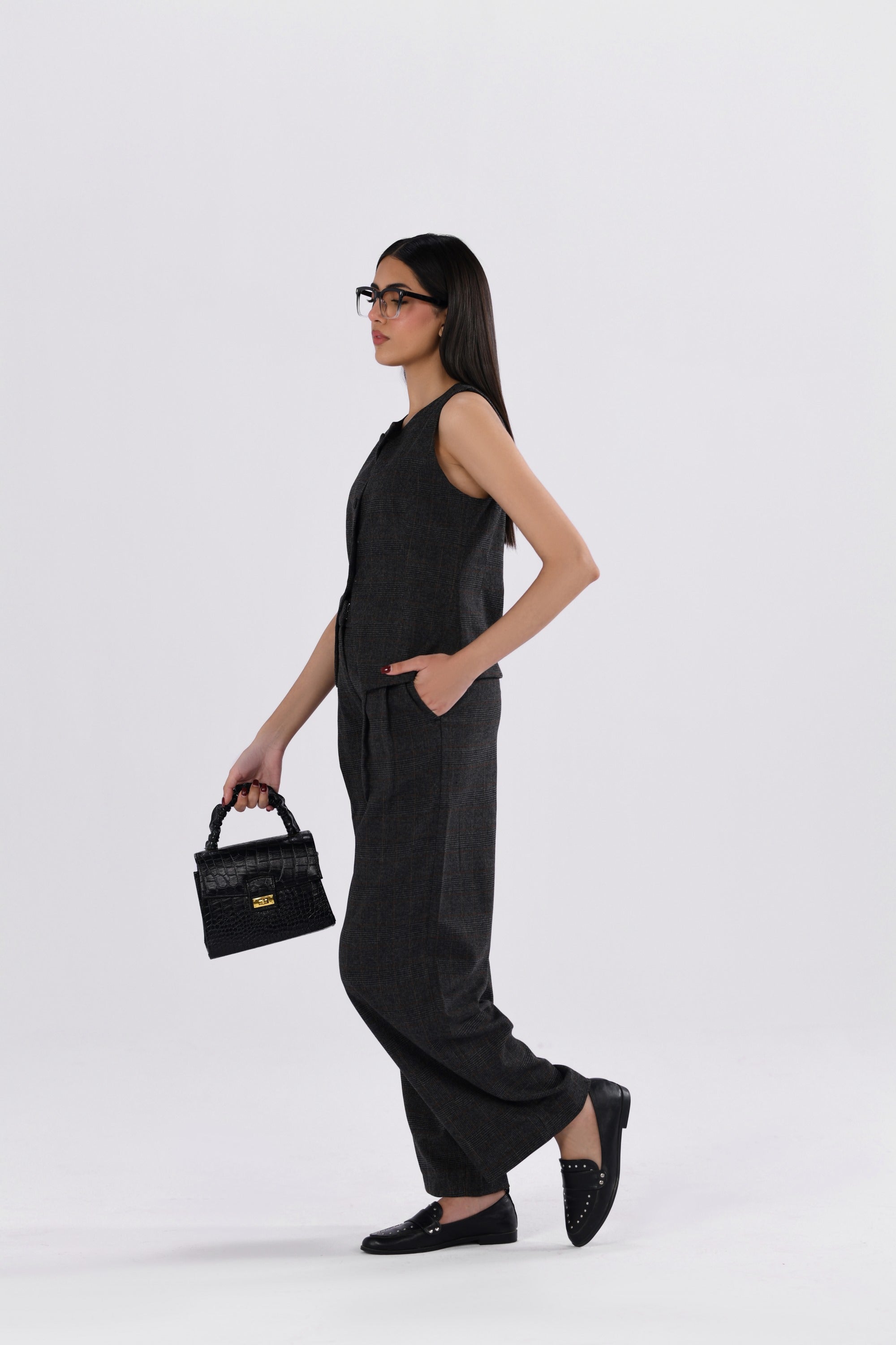 Windowpane Waistcoat