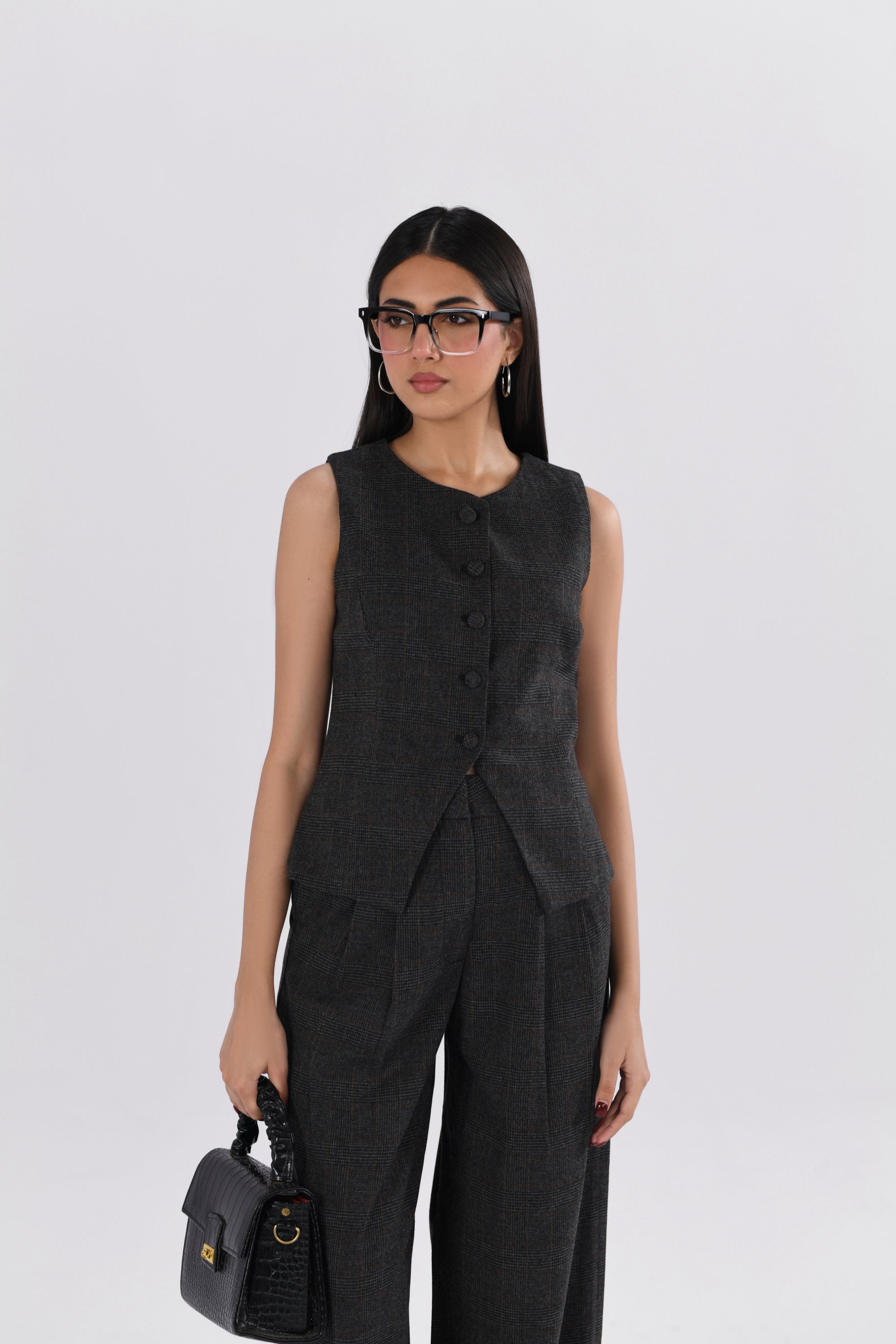 Windowpane Waistcoat