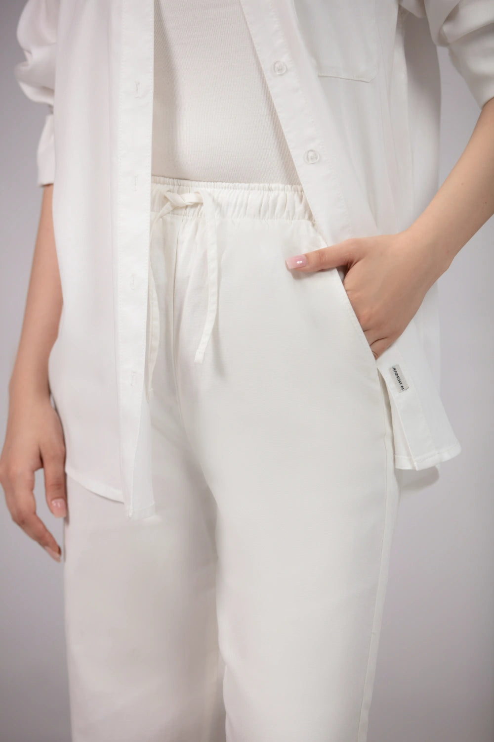 White Linen Co-Ord Set-thumbmail-3