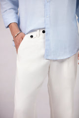 Men's Linen Pants - Straight Fit