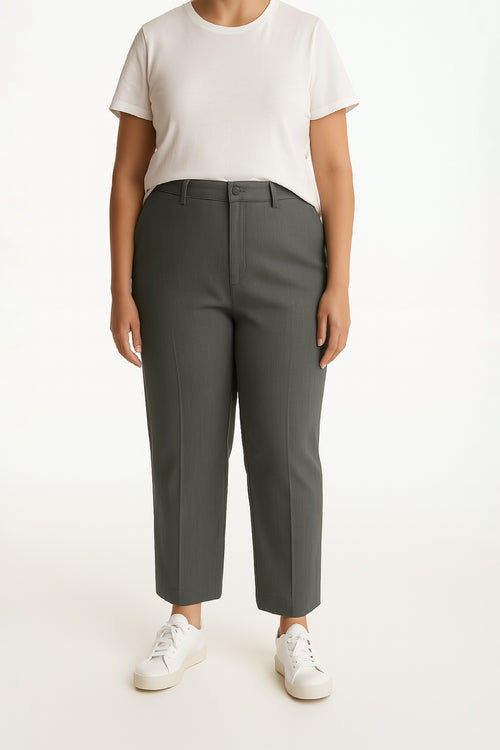 حذاء رياضي رفيع باللون الرمادي الفحمي - XL Size